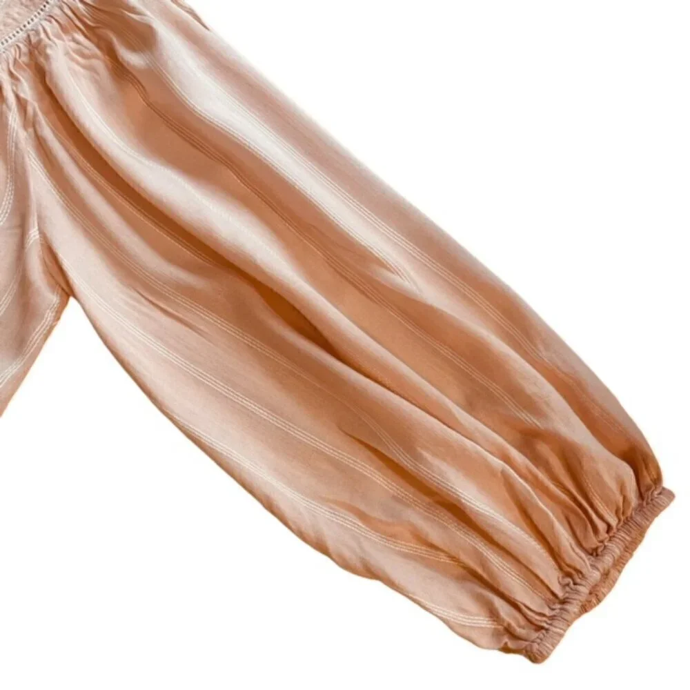 FREE PEOPLE Wrapped in Rhythm Tie Top - Size XS